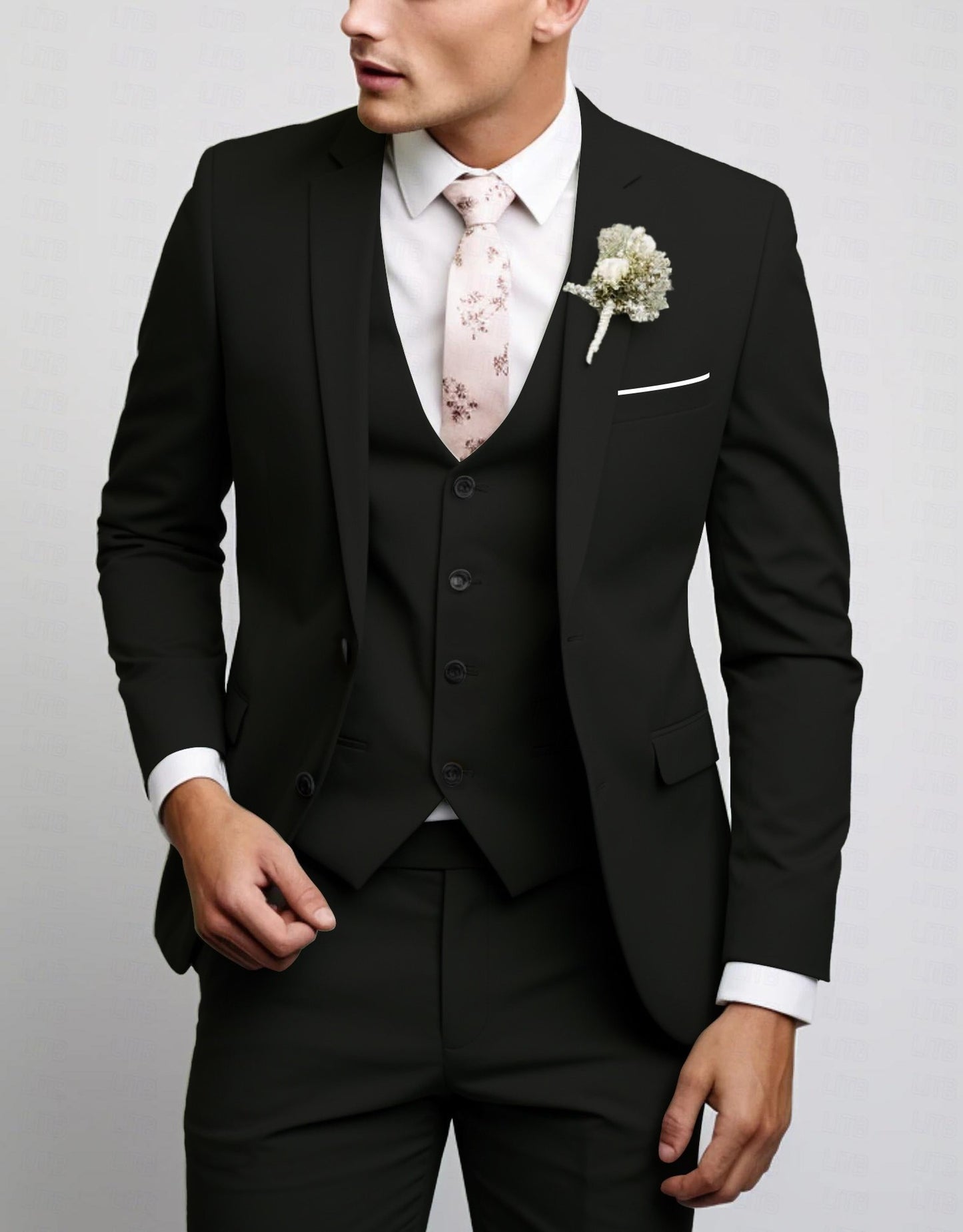 Men's Two Button Casual Versatile Suit Set